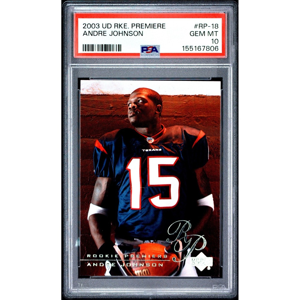 Andre Johnson 10 sports 2003 Upper Deck #RP-18